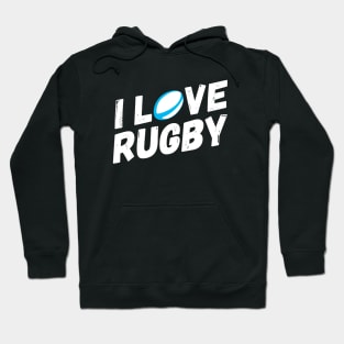 I LOVE RUGBY (ver2) Hoodie